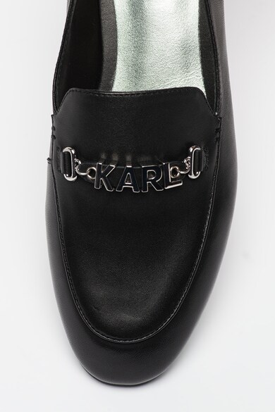 Karl Lagerfeld Pantofi loafer de piele Regency Femei