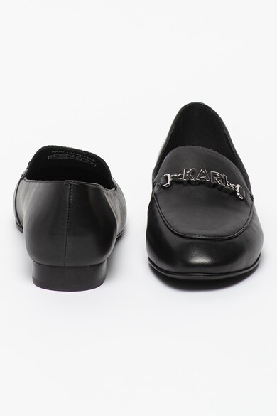 Karl Lagerfeld Pantofi loafer de piele Regency Femei