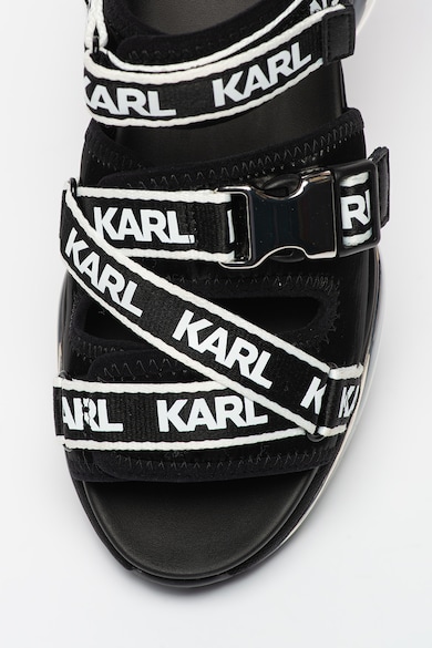 Karl Lagerfeld Sandale wedge cu model logo Ventura 2 Femei