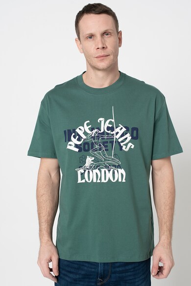 Pepe Jeans London Tricou cu imprimeu logo Samson Barbati