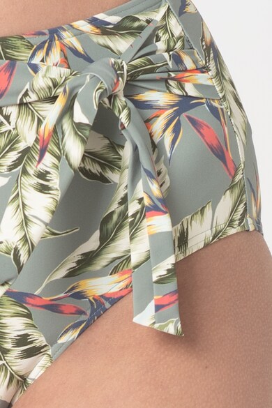ESPRIT Bodywear Slip cu talie inalta si imprimeu tropical Panama Femei