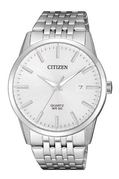 Citizen Ceas rotund analog cu bratara metalica Barbati