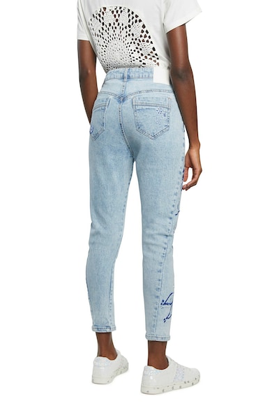 DESIGUAL Blugi skinny cu talie inalta Femei