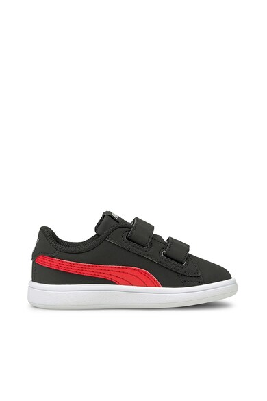 Puma Pantofi cu velcro, pentru tenis Smash v2 Baieti