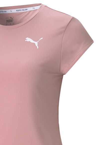 Puma dryCELL Active kerek nyakú póló logós részlettel a mellrészen női