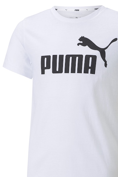 Puma Памучна тениска Essentials с лого Момчета