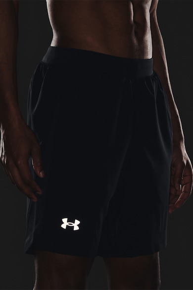 Under Armour Pantaloni scurti elastici cu model 2in1, pentru alergare Launch Barbati