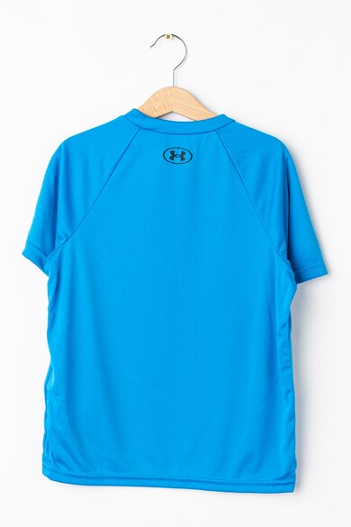 Under Armour Tricou cu imprimeu logo pentru fitness Tech Hybrid Baieti