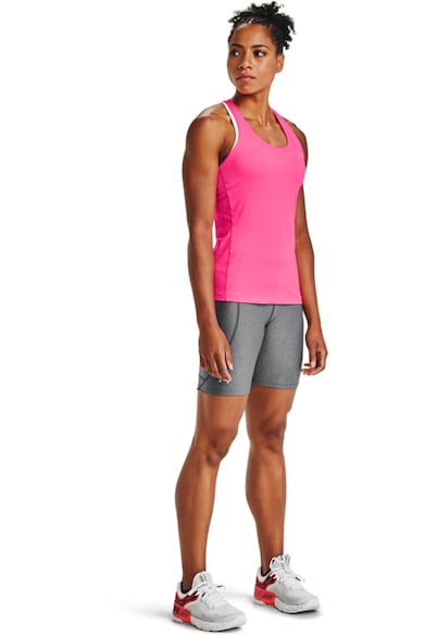 Under Armour Top cu spate decupat pentru fitness HeatGear® Femei