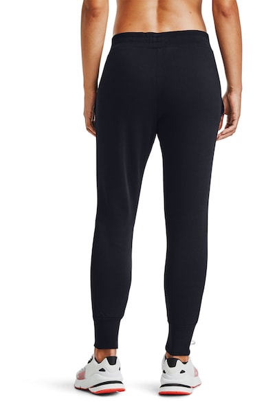 Under Armour Pantaloni sport cu logo brodat, pentru antrenament Rival Femei