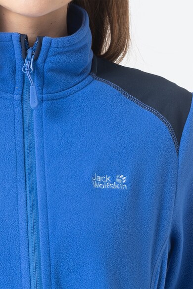 Jack Wolfskin Bluza din material fleece cu fermoar pentru drumetii Performance Flex Femei