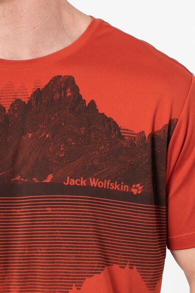 Jack Wolfskin Tricou cu imprimeu Peak Barbati