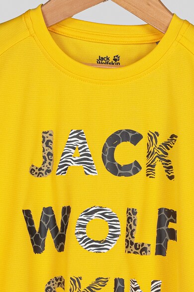 Jack Wolfskin Тениска Wild с надпис Момичета