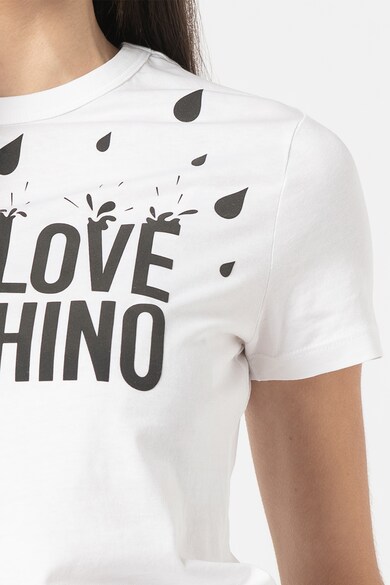 Love Moschino Tениска с лого Жени