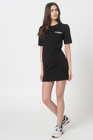 Love Moschino Rochie tip tricou cu decolteu la baza gatului Femei