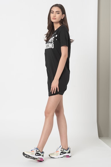 Love Moschino Rochie mini tip tricou cu imprimeu logo Femei