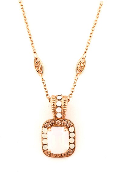 Roxannes - Mariana Jewellery Colier placat cu aur rose de 24k si decorat cu cristale Femei
