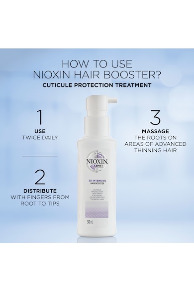 Nioxin Терапия  Hair Booster Cuticle Protection Treatment за защита на кутикулата и против изтъняване на косата, 100 ml Жени