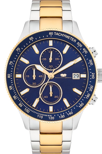 Rhodenwald & Söhne Иноксов часовник с хронограф Мъже