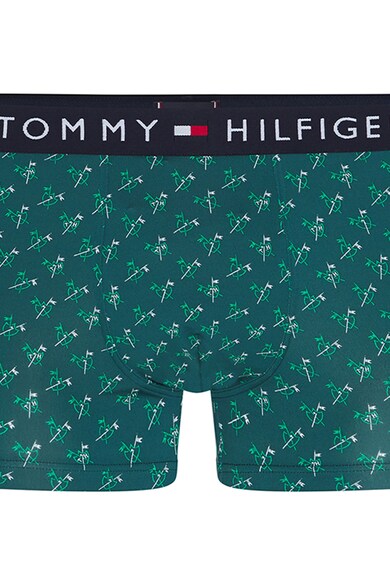 Tommy Hilfiger Boxeri cu imprimeu si banda logo in talie Barbati