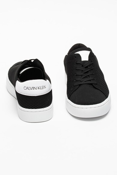 CALVIN KLEIN JEANS Pantofi sport de piele ecologica si plasa Cupsole Barbati