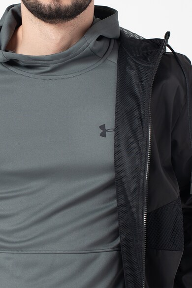 Under Armour Jacheta rezistenta la vant, pentru alergare Unstoppable Barbati