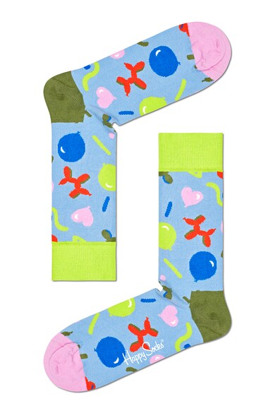 Happy Socks Set de sosete scurte unisex - 3 perechi Femei