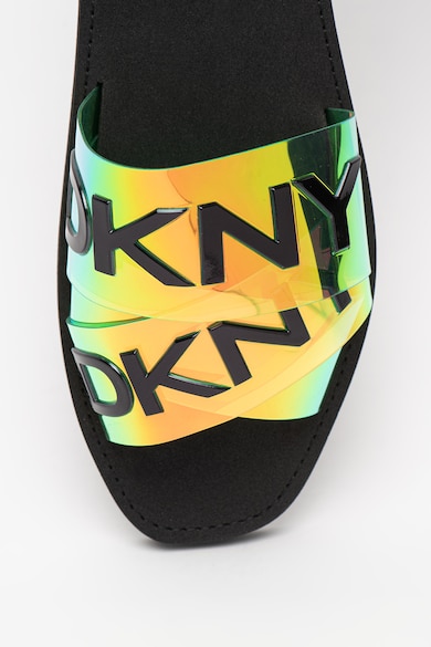 DKNY Papuci cu aplicatie logo Isha Femei