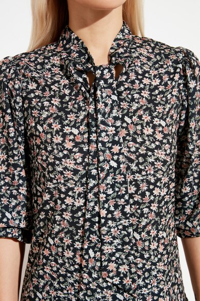 Trendyol Bluza cu imprimeu floral si maneci trei sferturi Femei