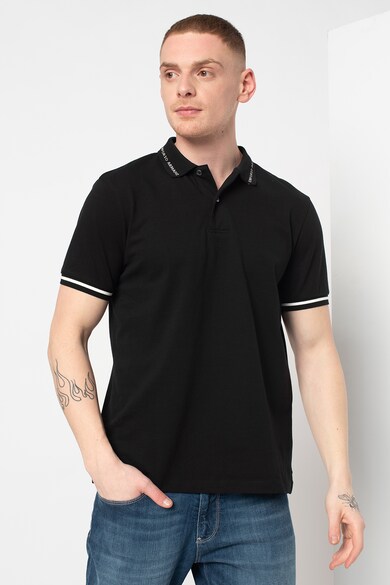 Emporio Armani Tricou polo din amestec de bumbac Barbati