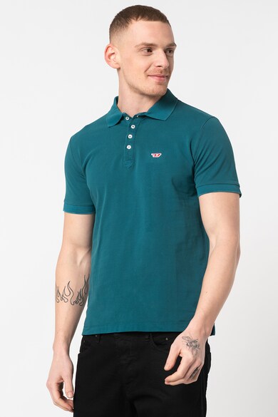 Diesel Tricou polo cu detaliu logo Night Barbati