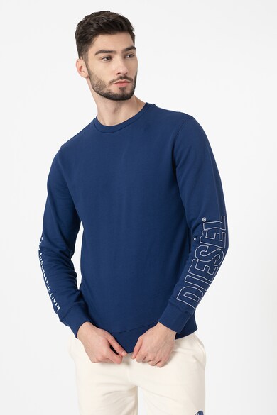 Diesel Bluza sport de casa cu imprimeu Barbati