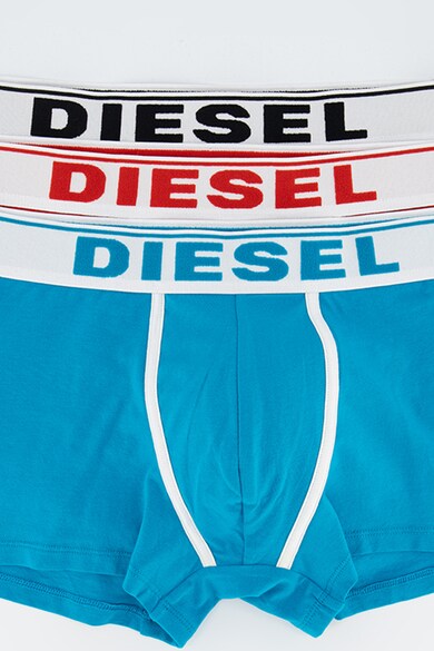 Diesel Set de boxeri cu banda logo in talie Damien - 3 perechi Barbati