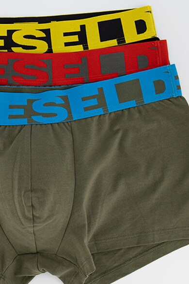 Diesel Set de boxeri cu banda logo in talie Shawn - 3 perechi Barbati