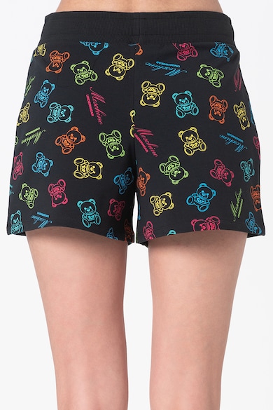 Moschino Pantaloni scurti de pijama cu model grafic Femei