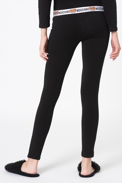 Moschino Leggings logós derékpánttal női