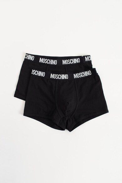 Moschino Боксерки с лого, 2 чифта Мъже