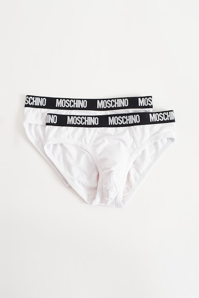 Moschino Set de chiloti cu banda cu logo in talie - 2 perechi Barbati