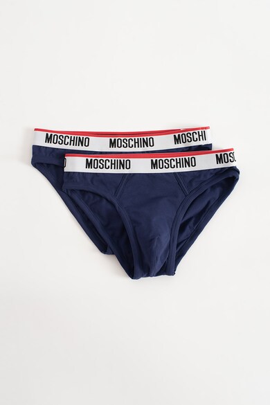 Moschino Set de chiloti cu banda cu logo in talie - 2 perechi Barbati