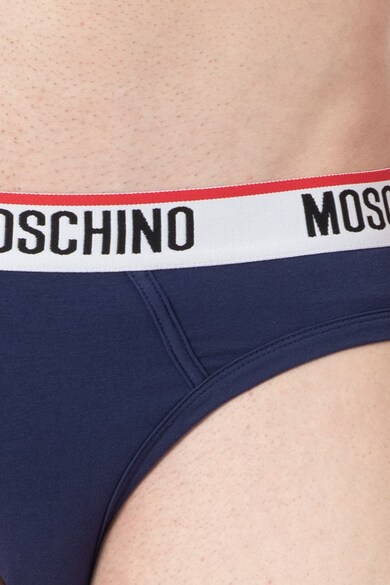 Moschino Set de chiloti cu banda cu logo in talie - 2 perechi Barbati