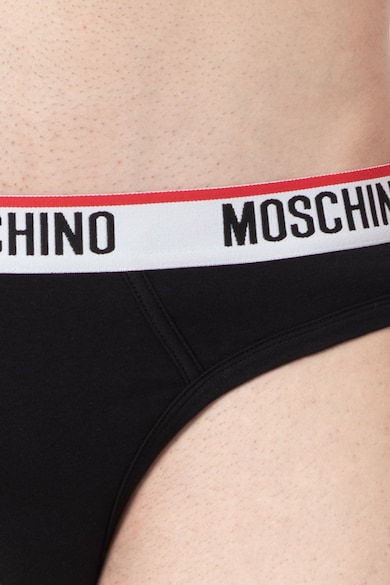 Moschino Слипове с лого, 2 чифта Мъже