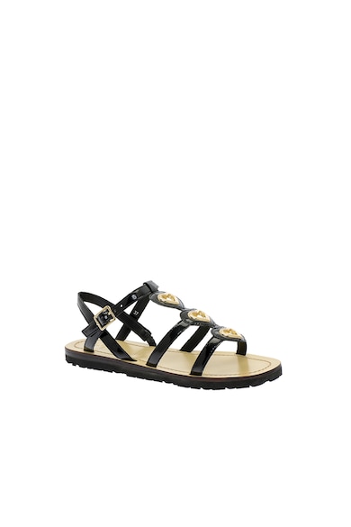 Love Moschino Sandale de piele ecologica cu barete multiple Femei