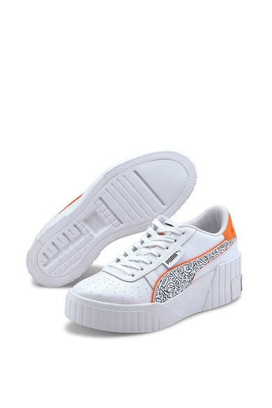 Puma Кожени спортни обувки Cali Wedge MR DOODLE Жени