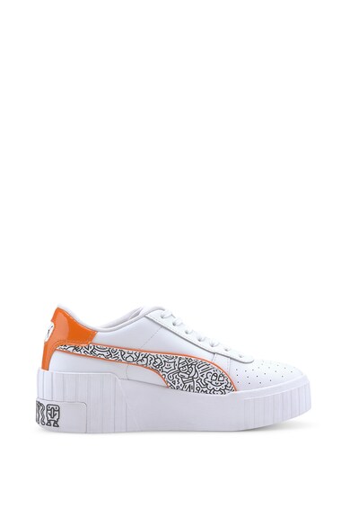 Puma Кожени спортни обувки Cali Wedge MR DOODLE Жени