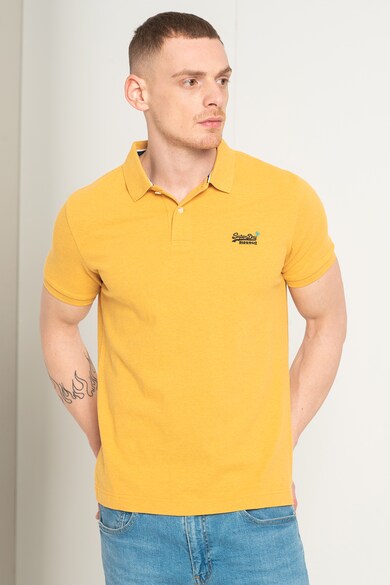 SUPERDRY Tricou polo din material pique Classic Barbati