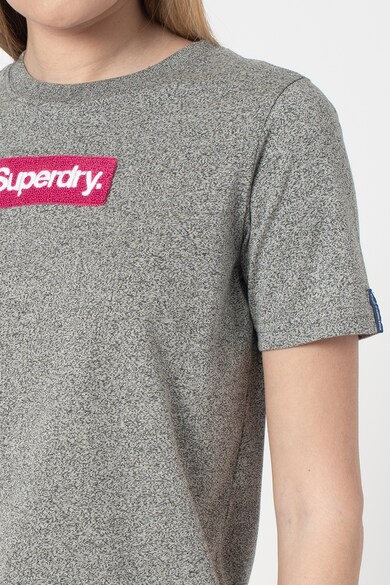 SUPERDRY Workwear kerek nyakú póló hímzett logóval női