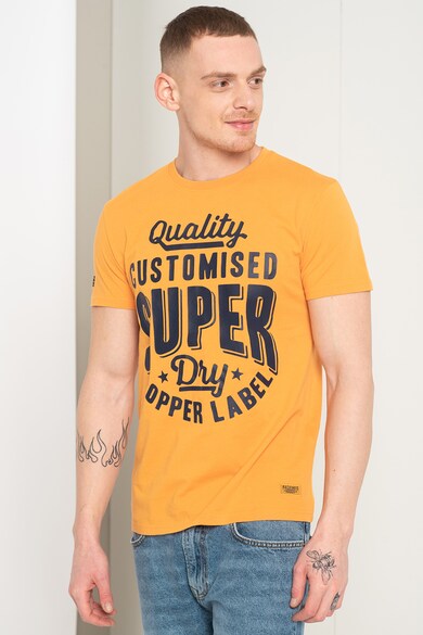 SUPERDRY Tricou slim fit cu model grafic Workwear Barbati