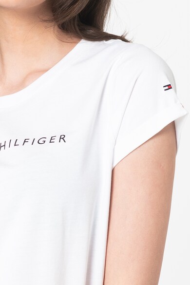 Tommy Hilfiger Tricou de casa cu imprimeu logo Femei