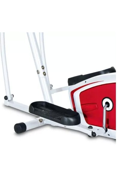 Kondition Bicicleta fitness eliptica DYNAMIC E-16, volanta 5 kg, greutate maxima utilizator 100 kg, alb-rosu Femei