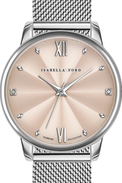 Isabella Ford Karóra 2 gyémánttal díszítve, cserélhető szíjakkal női